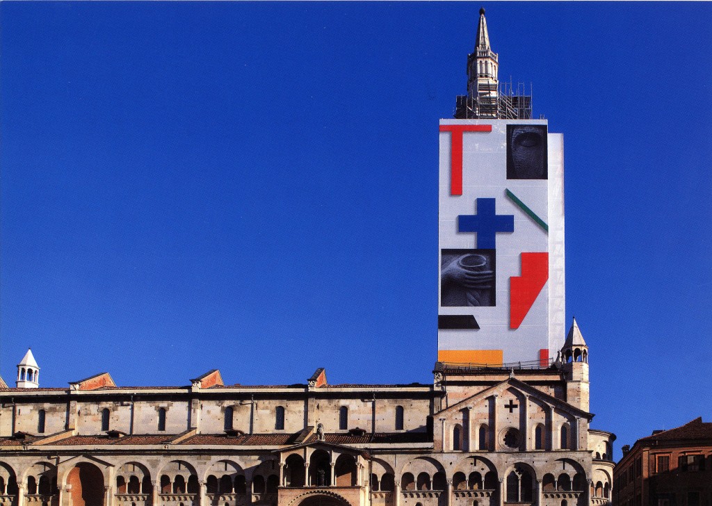 "Installazione site specific di Mimmo Paladino, Modena, Italia, 2008." (foto: Peppe Avallone)