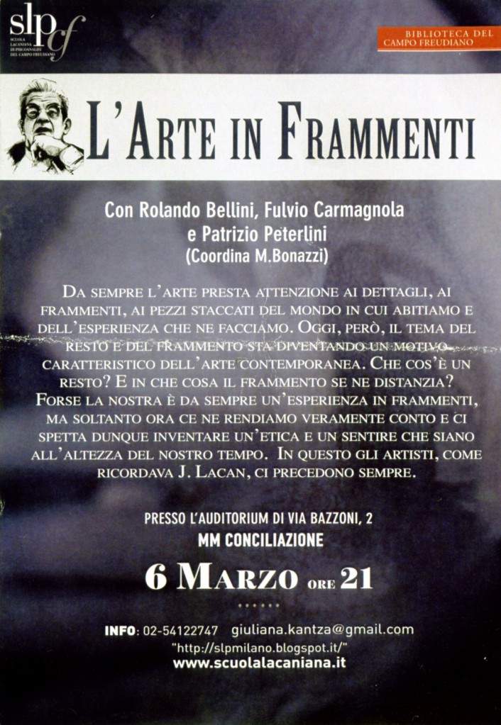 l'arte in frammenti